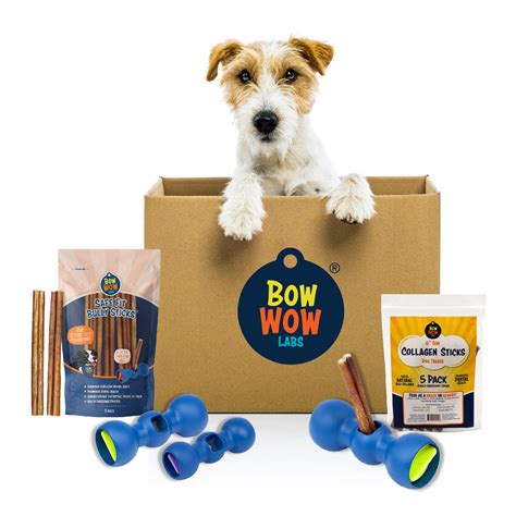 Bow wow labs. Sep 28, 2023 · At Bow Wow Labs, safety begins with the Bow Wow Buddy which locks the last 1 – 2” of your dog’s long-term chews in place to help prevent choking incidents. From there, choose from our family of Safe Fit Long-Term chews like Bully Sticks, Collagen Sticks, and Epic Chews – all our chews are guaranteed to fit with all sizes of the Bow Wow ... 