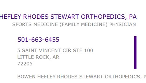 Bowen Hefley Rhodes Stewart Orthopedics, Pa