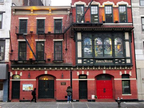 Bowery mission nyc. About Bowery Mission. & why it made the Carpe City list. The Bowery Mission is a landmarked, Christian, faith-based Rescue Mission and men’s shelter that provides … 