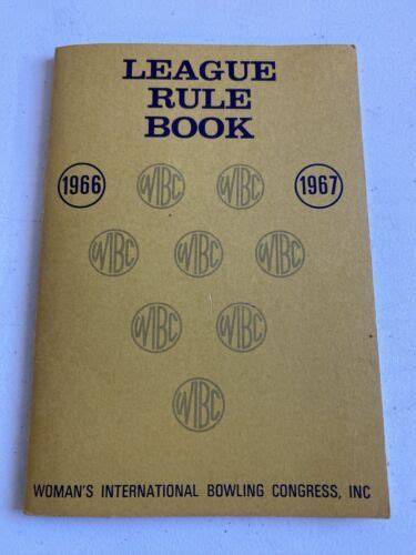 Bowler's Manual