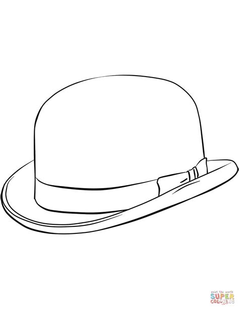 Bowler Hat Drawing