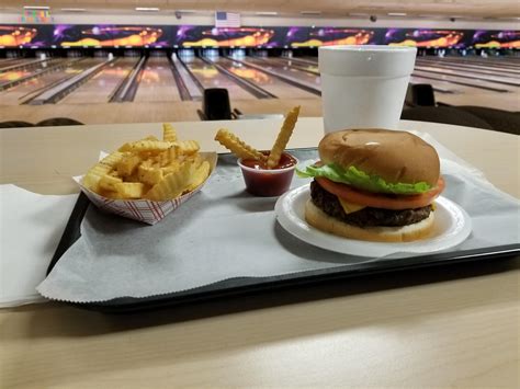 Bowling alley food. Feb 8, 2024 · Drop in for delicious burgers, sandwiches, daily specials, pizza, salads and snacks. Daily Specials: $11. MENU. Bowl Arena Strike Zone Café. 2272 Liggett Ave. JBLM-Lewis Main. Joint Base Lewis-McChord, Washington 98433. United States. +1 (253) 967-4661. 