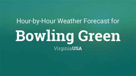 Bowling green hourly weather. Bowling Green Hourly Weather - Weather by the hour for Bowling Green CT. Local hourly Bowling Green CT Weather. Weather for the next 24 and 48 hours for Bowling Green CT. 