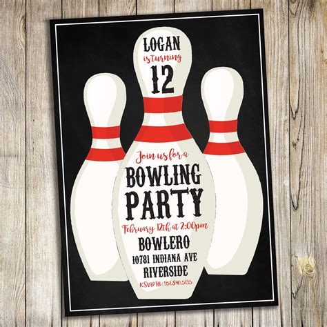 Bowling invitation. Things To Know About Bowling invitation. 