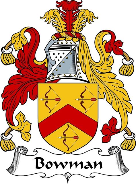 Bowman Coat of Arms / Bowman Family Crest