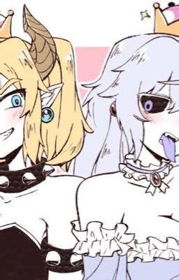 Unlike bowsette, she attempts to stay away and keep attention away from her mansion and her fellow ghosts. With her being to shy to even begin maintaining eye contact, It's a wonder of how she became queen in the first place. With her abilities of phasing through walls and manipulate minds, She is no enemy to take lightly.. 