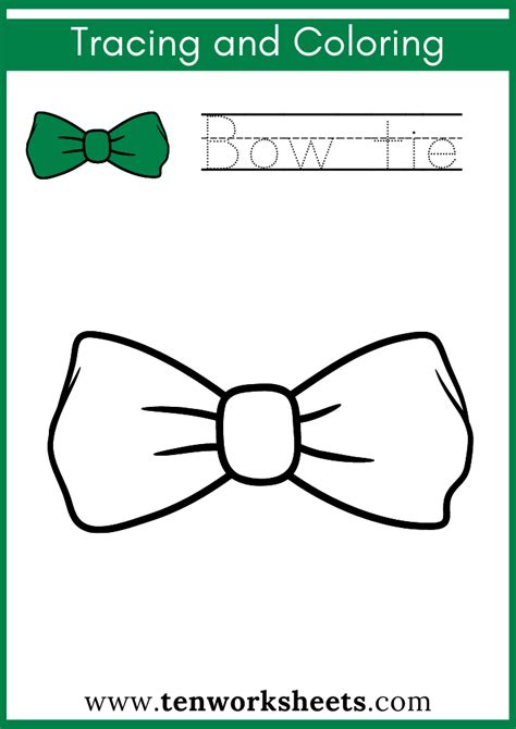 Bowtie Clipart Worksheets & Teaching Resources TpT