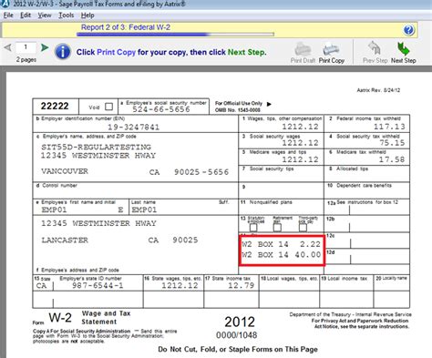 In most cases, the information listed in Box 14 does not affect your federal tax return. It is for informational and state return purposes only. We provide the boxes for the most common items that can affect your return. If the description on your W-2 is included in the list, be sure to accurately make your selection and enter the amount.. 
