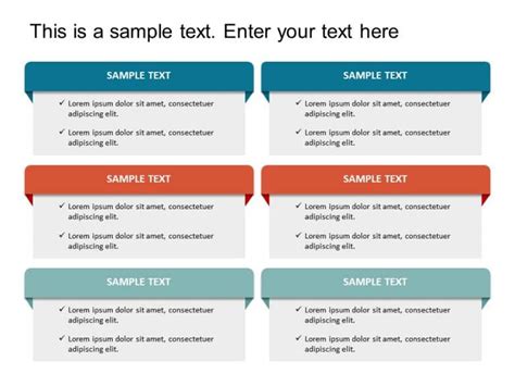 Box List 8 PowerPoint Template SlideUpLift