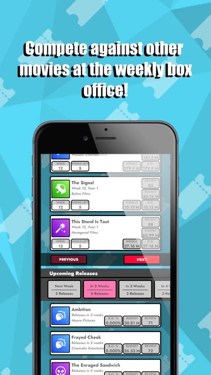 Box Office Sim by John Jaco - appadvice.com