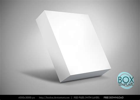 Box Template PSD 2500px by kadox on DeviantArt