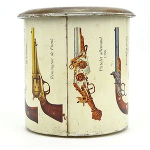 Box attributed to Piero Fornasetti in metal design Pistols ... - Etsy