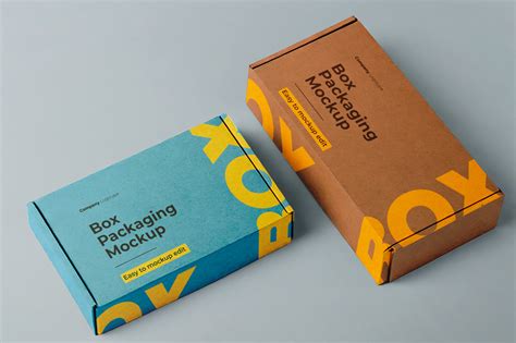Box mockup free psd. .  Free downloadable design assets made by talented designers.  Appli...