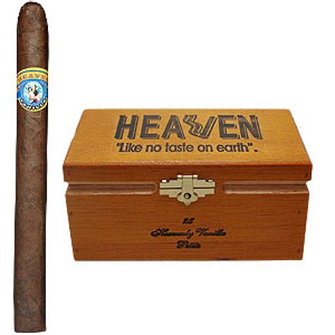 Box of heaven petite cigars. 00 $85.  This modified box features a pictu...