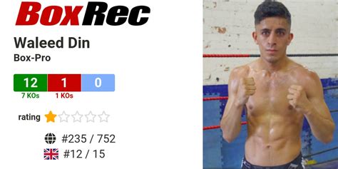 BoxRec: Waleed Tawfik