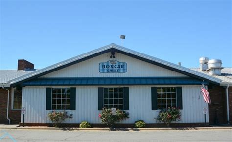 Boxcar grille in statesville nc. 11am - 10pm. Every Thursday - Draft. 11am - 10pm. Monday - Bbq, Baked Beans, Coleslaw. no substitutions, 3-10pm. Allmenus.com. clicking here Terms and Conditions. Restaurant menu, map for Boxcar Grille located in 28610, Claremont NC, 3140 N Oxford St. 