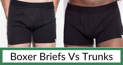 Boxer briefs vs trunks. Fitting. Boxer briefs have a tight fitting to provide efficient support. On the other hand, trunks have a loose fitting which makes them comfortable. … 