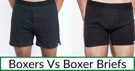 Boxer vs boxer briefs. 