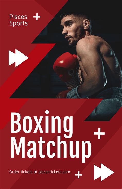 Boxing Club Poster - Illustrator, Word, PSD, Publisher