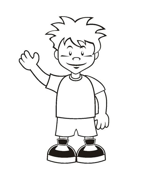 Boy Coloring Pages Coloring Pages
