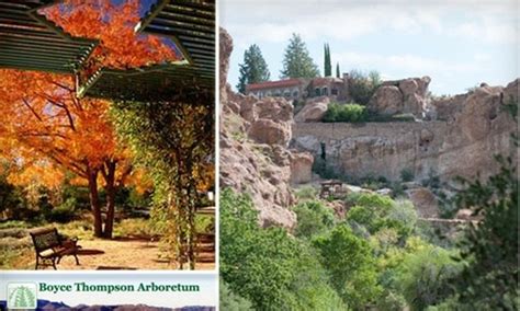 September : Open 6:00 a.m. to 3:00 p.m., Wednesday through Monday, closed on Tuesdays. October through April: Open daily from 8:00 a.m. to 5:00 p.m. Discover the latest happenings at Boyce Thompson Arboretum located outside of Phoenix with our comprehensive calendar of events. From captivating concerts to intriguing tours and exciting family .... 