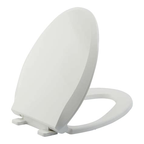 Boyel living Elongated Closed Front Toilet Seat with Easy Clean ...