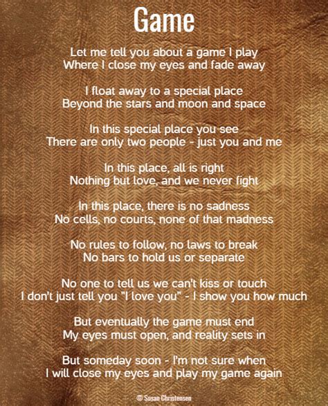 Boyfriend in jail poems. Best 50 Love Poems for Him in Jail May 11, 2023 Abdullahi Love Poems for Him in Jail: Have you got a boyfriend/husband who is facing jail time? Are you trying to get his attention and affection from a distance? These love poems for him in jail may be just what you are looking for. Love Poems for Him in Jail. 