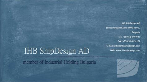 Boyko Georgiev - CEO - IHB ShipDesign AD LinkedIn