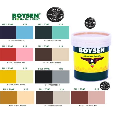 Boysen Color PDF Paint Acrylic Paint - Scribd