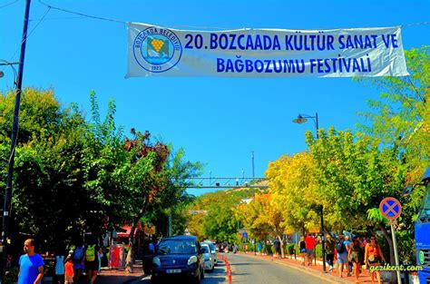 Bozcaada kültür sanat ve bağbozumu festivali