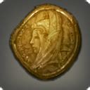 Bozjan gold coin. Bozjan coins are far more useful than their apparently higher grade coins as the 499/999 coins for a Bozjan Runners Augment is the bottleneck on augmented gear. Or set different rates to purchase the Augments with the other coins. 