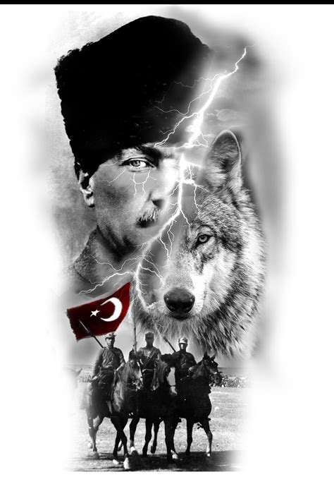 Bozkurt çizimi Pinterest. 