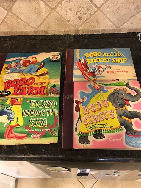 Bozo the Clown: Under Sea Circus Rocket Birds: Lot 4 …