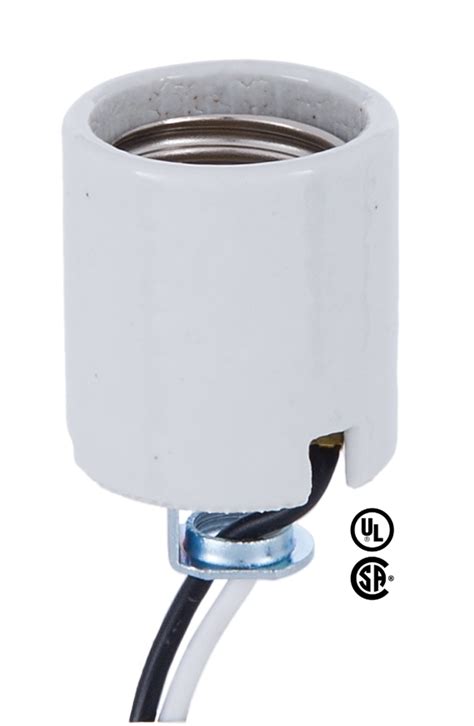 Bp lamp med base lamp socket with side mount 18f hickey and 9.htm. Dec 2, 2019 · Typle:Phenolic E26 Medium Base Lamp Holder with Removable Metal Cilp to Fix Light Fixture. Nice replacements for our ceiling fan light fixture bad sockets,Perfect light sockets for many home projects ; Ideal for standard screw E26 light bulb bases( incandescent lamp, fluorescent lamp, LED bulb) Rating :250V 660W, Wire spec :MIN, 600V 18AWG 