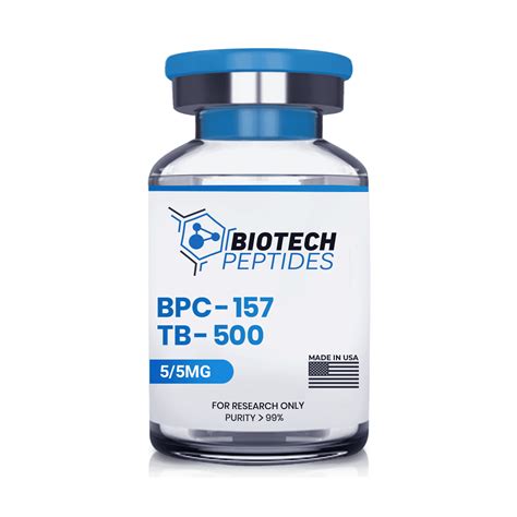 Bpc 157 tb 500 blend. Blend of 5mg TB-500 & 5mg BPC-157 in one vial BPC-157 5mg Application CAS 137525-51-0 Molar Mass 1419.5/mol Chemical Formula C62H98N16O22 Amino Acid Sequence … 
