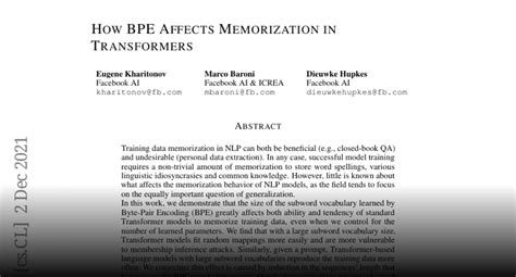 Bpe paper.  In this paper we focus on the optimization problem underlying BPE: ...