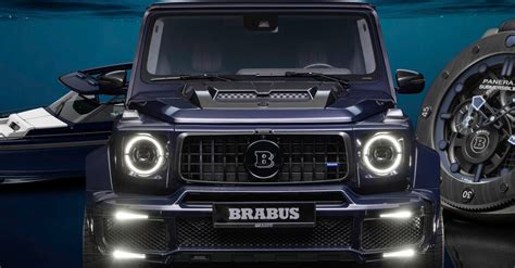 Brabus Launches ‘Deep Blue’ G-Wagon, Speedboat & Luxury …