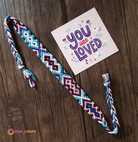You will use these to tie the bracelet on your wrist. . Braceletbook