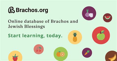 Brachos.org Your source of blessing. Largest Database …