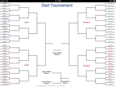 Bracket Generator Printable Customize and Print
