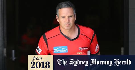 Brad Hodge told to