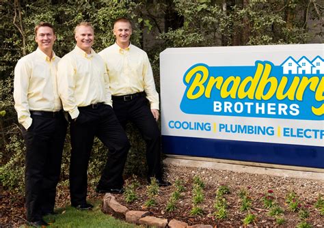 Bradbury brothers. Bradbury Brothers – Cooling, Plumbing, & Electrical is a family-owned and operated company based in Magnolia, TX. Our family has been serving the air conditioning, heating and plumbing needs of our customers for over 30 years. Our family are experts when it comes to cooling, heating, plumbing and electrical systems in your homes and businesses. 