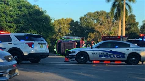 0. A 68-year-old Bradenton man died Sunday night in a motorcycle crash, Florida Highway Patrol said. He was traveling north on U.S. 41 and approaching the Florida Boulevard intersection behind an SUV that slowed for a changing traffic signal around 7:16 p.m., an FHP report said. The motorcyclist did not slow down and collided with the rear of .... 