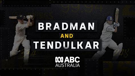 Bradman and Tendulkar documentary &mdash; inside the search to find ...