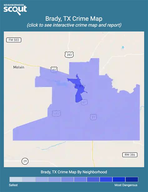 Brady, TX - City Report, Stats & Information Homefacts