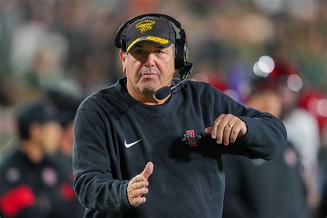 Brady Hoke to retire as San Diego State coach at end of the season after 6 years with the school