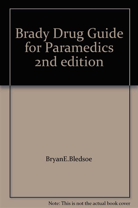 Brady online drug guide for paramedics. - 2001 honda trx400ex automatica o manuale.