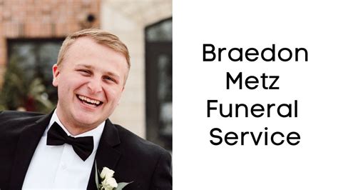 Braedon metz obituary. Mary Lou Metz of Tottenville died on July 7, 2017. Beloved wife of Jesse, she was the loving mother of Robert Metz, Kathleen Cordes, and Mary Beth Gazillo; dear sister of Eleanor Ahearn; cherished grandmother of six and great-grandmother of six. Funeral from Bedell-Pizzo Funeral Home on Saturday at 10:30 a.m. Mass of Christian Burial is at Our ... 