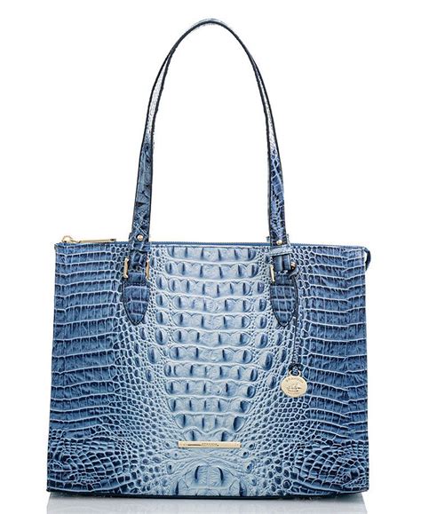 Brahmin Anywhere Melbourne Embossed Leather Tote & Reviews - Handbags ...