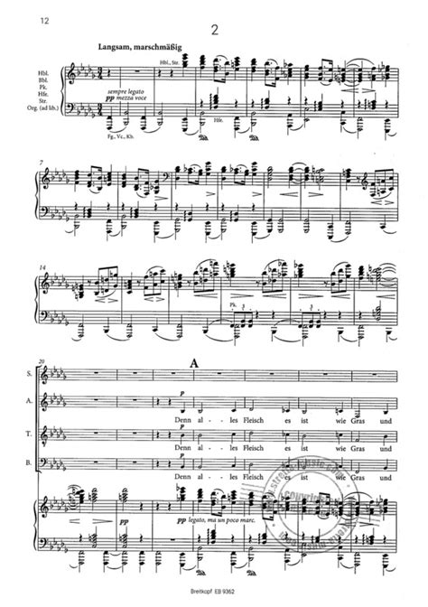 Brahms requiem op 45 partitura vocal. - Le secret du poids florence delorme.